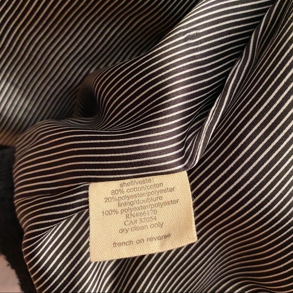 SILENCE + NOISE Black Open Front Blazer. Size M - Picture 3 of 6